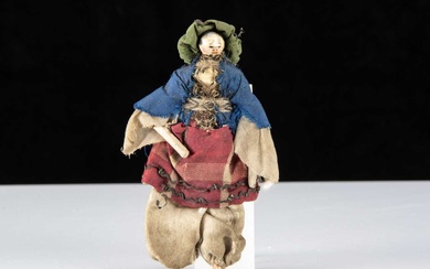 An 19th century Grodnerthal dolls’ house doll dressed as an Ottoman