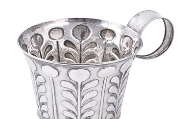 An Edwardian silver reproduction of an ancient classical cup by George Nathan & Ridley Hayes