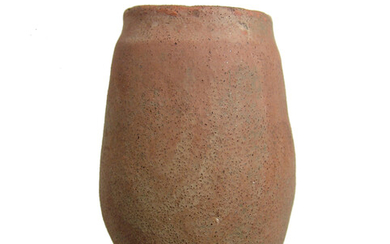 An Egyptian ceramic situla-type vessel