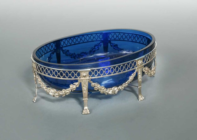An early 20th century Dutch metalwares silver centrepiece bowl
