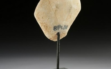 Anatolian Marble Kilia Idol Head, ex-Royal Athena
