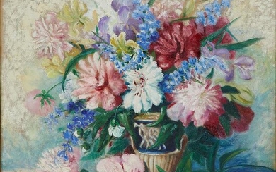 Anna Loessin Becker, Floral Still Life