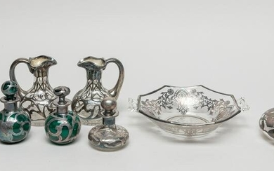 Antique/Vintage Silver on Glass Wares