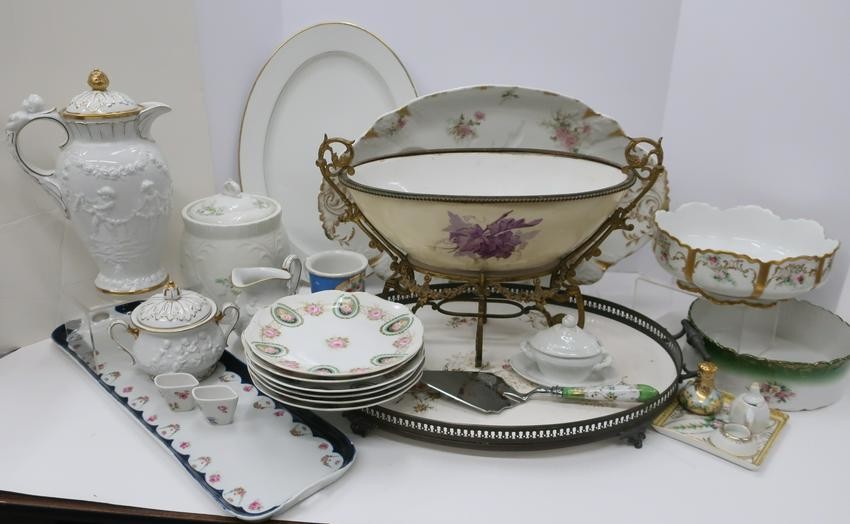 Assorted Porcelain Serving Items