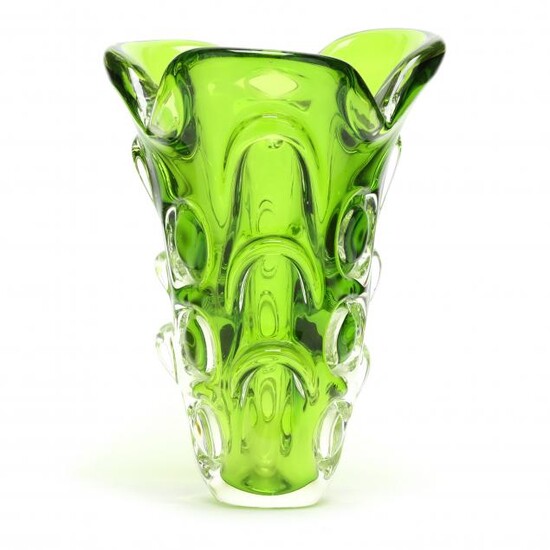 Attributed to Barovier & Toso, Art Glass Vase