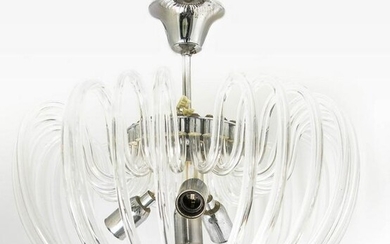 Bakalowicz & Sone, 70s. Murano glass chandelier with