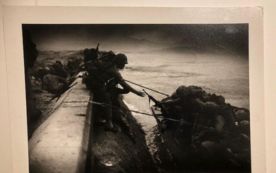 Bert Hardy photograph, Landing at Inchon, 1950. Signed and...