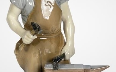 Bing & Grondahl B&G- 'Black Smith' Figurine