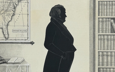 Brown - Silhoutte Portrait of Daniel Webster