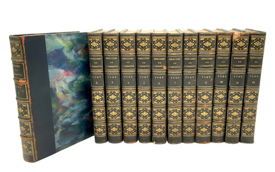 CASANOVA. Memoires. Parigi: La syrène: 1924. 12 volumi, (248x160mm). Legature coeve con dorsi in pelle, decori e titolo in oro…