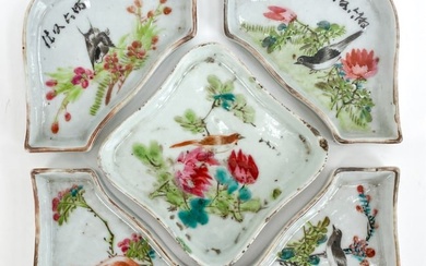 CHINESE EXPORT PORCELAIN SERVING DISHES