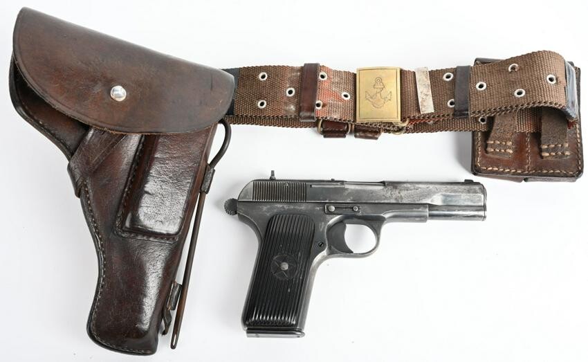 CHINESE TYPE 54 TOKAREV PISTOL WITH CAPTURE PAPERS
