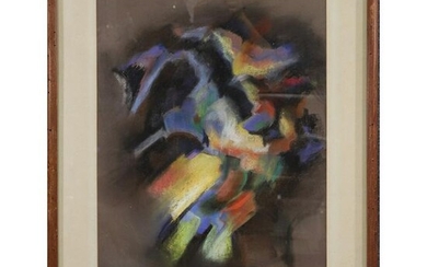 Charlotte, Mid-Century Modern Abstract Colorful Pastels