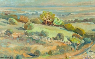 Charly DEVARENNES (1928-2010) 'landscape' a painting