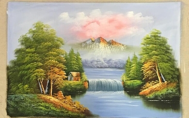 Chinese 'Landscape' Oil Painting