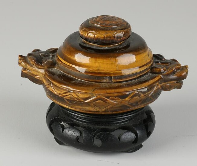 Chinese incense burner + pedestal