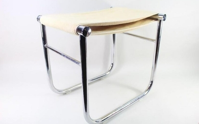 Chrome Terry LC9 Stool Charlotte Perriand Cassina, 2014