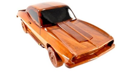 Classic 1969 Chevrolet Camaro Wooden Model