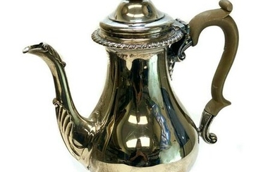 Cohen & Charles Sterling Silver Tea Coffee Pot, 1960