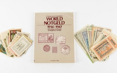 Collection of Notgeld Notes Incl Large Marks