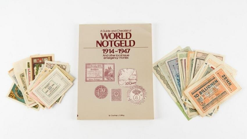 Collection of Notgeld Notes Incl Large Marks