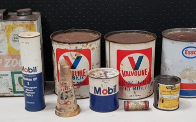 Collection of Petrol Company Related Items in Mobil, Esso and BP (Various Sizes)
