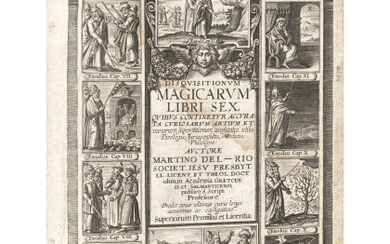 DEL RIO, Martin (1551-1608) - Disquisitionum magicarum libri sex. Colony: Hermann Demen, 1679. An uncommon edition of this sought-after inquisitorial...