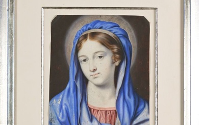 École française du XVIIe siècle La Vierge... - Lot 450 - Conan Belleville Hôtel d'Ainay