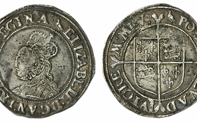 Elizabeth I (1558-1603), Second Issue, Shilling, 1560-1561, Tower, bust 3C, m.m. martlet