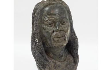 Ethnographic / Native / Tribal : An African carved soapstone...