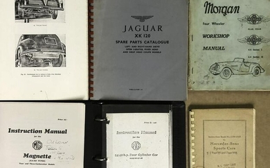 Euro quality car repro manuals 1930’s - 1950’s