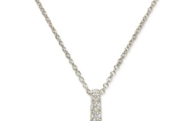 Fancy Yellow Diamond and Diamond Pendant-Necklace, Graff