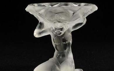 Female Nude Frosted Glass Open salt
