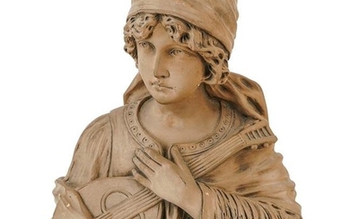 Figural Terracotta Bust
