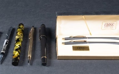 Fine Pen Collection Group Lot Waterman Le Boeuf Sterling Silver etc