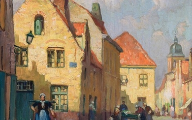Florimond Van Acker (1858-1940), 38,5 x 44,5 cm