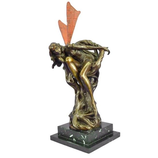 Forest Fairy Bronze Sculpture