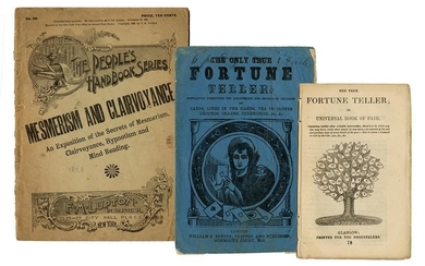 [Fortune-Telling] Three Fortune-Telling Chapbooks and