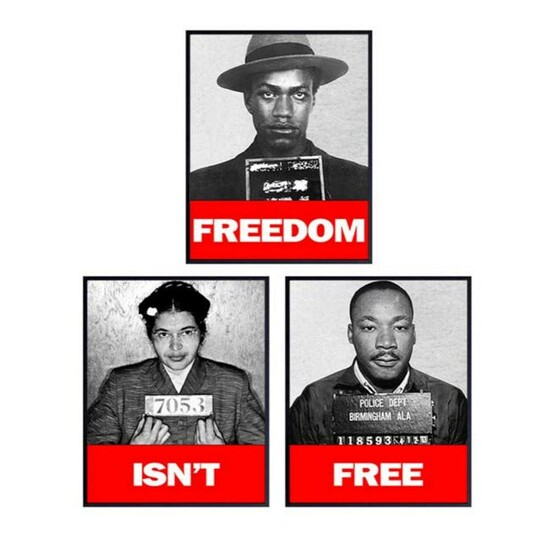 Freedom Isn't Free 3-Photo Collage Set