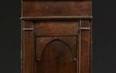 French Provincial Carved Walnut Tallcase Clock, 19th