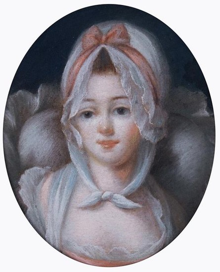 French School 18th Century Portrait of a young wom…