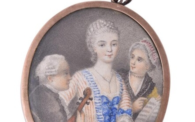 French School (18th century), A musical group