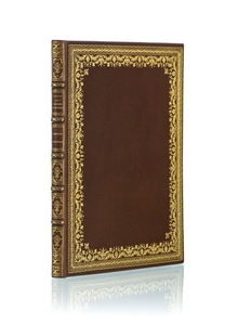 GALANIS. BUFFON. Histoire naturelle. 1 vol. in-folio relié plein maroquin brun sous emboîtage