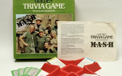 GOLDEN TRIVIA GAME MASH EDITION 1984
