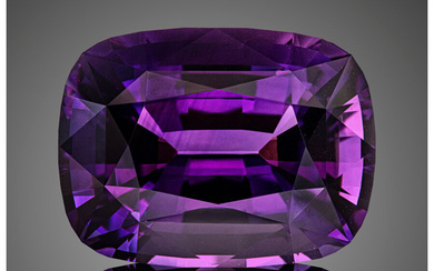 Gemstone: Amethyst - 162.80 Cts. Brazil Amethyst, renowned for...