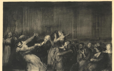 George Bellows (1882-1925) Dance in a Madhouse