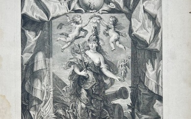 Gérard Edelinck (1640–1707) after Peter Paul Rubens - Marie de Medici