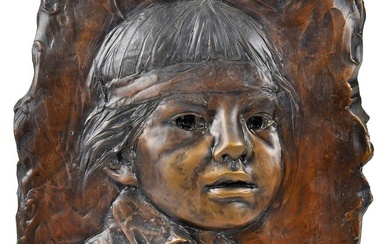Glenna Goodacre Bronze Relief