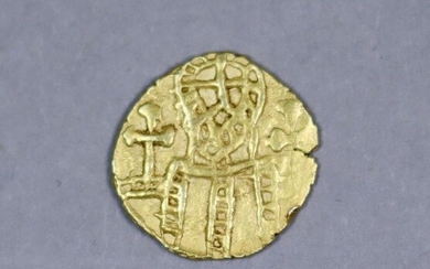 Gold Thrymsa (640-660) Northumbria/York, 14mm. 1.3g, VF