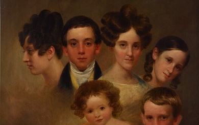 Group Family Portrait, Thomas Sully